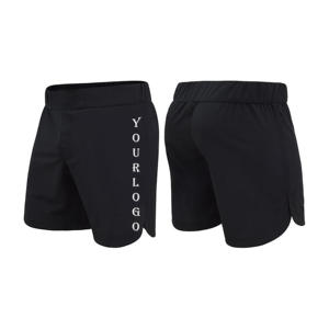 Pantalones Cortos Deportivos de Malla de Secado Rápido de Alta Calidad Personalizados, Unisex, para Entrenamiento de MMA, Gimnasio y Fitness - Product Image 3