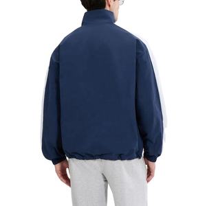 Veste coupe-vent pour hommes grande taille couleurs personnalisées imperméable sport extérieur pull veste à capuche à la mode coupe-vent uni - Product Image 2