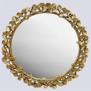 <b>Mirror</b> Multiple Finishing Designs Leave Design Wall <b>Mirror</b> Indoor Home Decor Design Classic And Modern Decor - Product Image 1