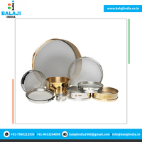 Laboratory Testing Instrument Brass Frame for Sieves for Testing Chemicals Oils Fluids IP/USP Standards BALAJI INDIA(BI) Brand