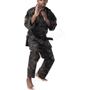 100% ชุดคาราเต้450สำหรับผู้ใหญ่ผ้าฝ้ายทำจากผ้าคอตตอนดีไซน์ล่าสุด - Product Image 3