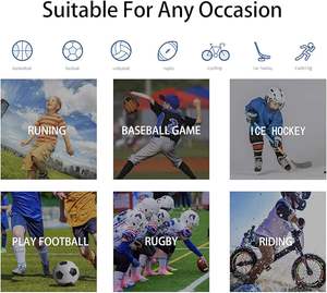 Leggings de compression athlétiques personnalisables Ensemble de couche de base pour adolescents-Évacuation de l'humidité Séchage rapide Respirant - Product Image 6