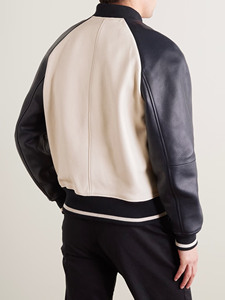 Veste pour homme Veste universitaire pleine fleur Veste universitaire solide Hommes - Product Image 3