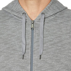 Sudadera con Capucha Personalizada de Algodón 100% Pesado con Lavado Vintage para Hombre, Cierre de Cremallera, Corte Regular, Lisa, para Invierno - Product Image 2