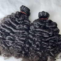 VENTE CHAUDE!!! Cheveux bouclés birmans bruts super doublement étirés non traités vietnamiens prix de gros cheveux colorés naturels vendeurs