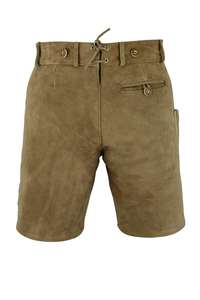 Shemax Short Trachten gris ombré personnalisé pour hommes Nouveau formel bavarois Oktoberfest Lederhosen avec taille moyenne teint uni OEM - Product Image 2