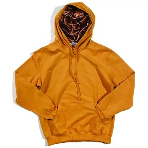 Cordón Hombres Unisex Parche personalizado Estampado Satén Forrado Seda Con capucha Bordado Sudadera con capucha Personalizado Unisex Satén Forrado Sudadera con capucha - Product Image 1
