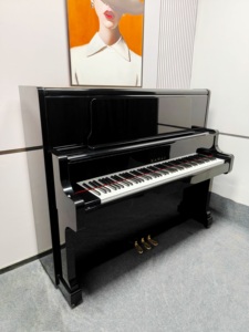 Piano vertical Kawai US50 en stock, envío rápido, piano vertical resistente para uso a largo plazo para escenario y estudio de segunda mano - Product Image 1