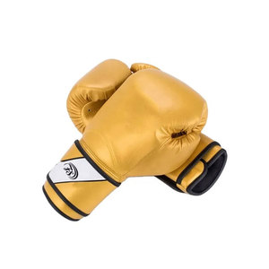 Gants de boxe personnalisables Premium en cuir véritable respirant évacuation de l'humidité séchage rapide légers marque privée Arts martiaux - Product Image 2