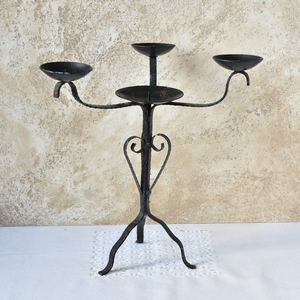 Metal candlestick holder Home Christmas Party Event Decoration Trendy Tealight Candle Holder affordable price - Product Image 5