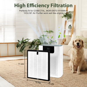 Pièces de rechange pour purificateur d'air Cobectal HY4866, filtre HEPA H13 véritable pour purificateur d'air Cobectal HY4866 - Product Image 4