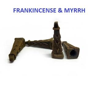 Natural Frankincense & Myrrh Square <b>Backflow</b> <b>Incense</b> <b>Cones</b> Wholesale Supply at Leading Price (Brown) - Product Image 1