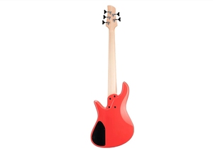 Basse électrique classique à 5 cordes Fodera Emperor 5 Standard de qualité supérieure, neuve, rouge - Product Image 4