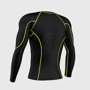 Logotipo personalizado Bajo Moq Hombres Gimnasio Ropa Uniforme de compresión Nueva llegada Uniforme de compresión en el precio razonable - Product Image 3