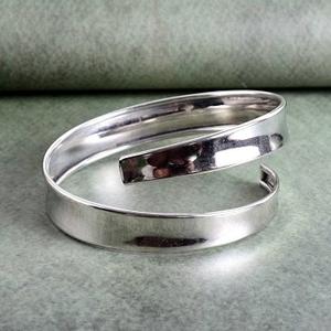 Minimalist New Fashion Brass Gold <b>Silver</b> Charm Bracelet,Simple Design Open Wide Cuff <b>Bangle</b> <b>for</b> Women <b>Men</b> Jewelry Wholesales - Product Image 2