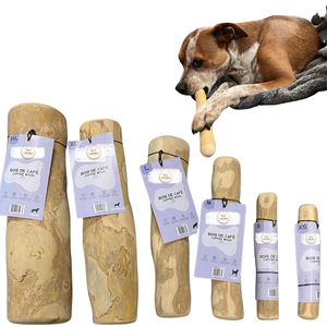 ไม้ Takimex เป็นมิตรกับสิ่งแวดล้อมเคี้ยวของเล่นปลอดภัยและเสี้ยนฟรีสำหรับสุนัขรสชาติกาแฟเพื่อสุขภาพฟัน - Product Image 1