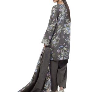 Traje de Tres Piezas Shalwar Kameez Gota para Mujer, Ropa Étnica de Fiesta, Conjunto de Vestido de Diseñador con Dupatta Elegante y Pantalón Recto - Product Image 2