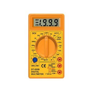 * Presa * multimetro digitale voltmetro amperometro Ohm Tester DT830B-casa e giardino/fai da te - Product Image 1