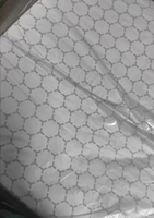 Papier d'emballage pour hamburgers en aluminium nid d'abeille de grande taille, feuilles alimentaires isolantes thermiquement et résistantes à la graisse