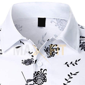 Hombres personalizados de la mejor calidad para Polos Franela de color liso con su propio diseño de logotipo Patrón sólido - Product Image 5