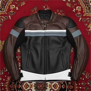 Best Material Reasonable Price Unisex Leather Codura Motorbike <b>Racing</b> <b>Jacket</b> Breathable Windproof Plus Size Sportswear Custom - Product Image 1