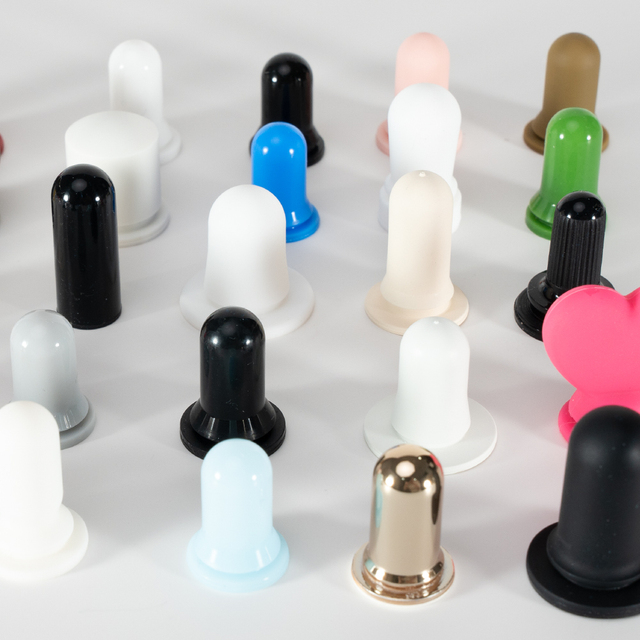 Dia 16mm 18mm 22mm New  Silicone Teat Rubber Bulb Dropper Top for Essential Oil Dropper