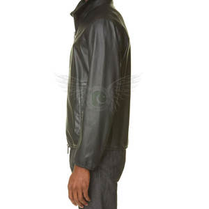 Comfortable <b>Leather</b> <b>Jacket</b> Design Outdoor Use Winter <b>Long</b> Sleeve <b>Leather</b> <b>Jacket</b> in Best Price - Product Image 4