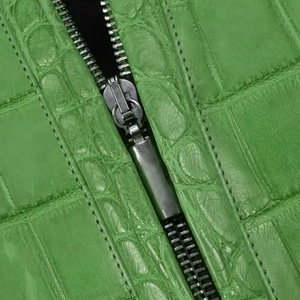 แจ็กเก็ตหนังผู้ชาย, แจ็คเก็ตธุรกิจสุภาพบุรุษปกตั้งมีซิปแจ็คเก็ตลำลองไม่ใช่เหล็กขนาดพิเศษ - Product Image 5