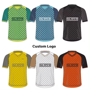 Camiseta de Fútbol Personalizada RGG con Logotipo Impreso Digitalmente, 100% Poliéster, Anti-UV y Transpirable, para Clubes de Fútbol Masculinos - Product Image 2
