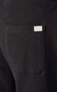 Short taille élastique en polyester/coton pour hommes de qualité supérieure High Street Respirant Séchage rapide Couleurs unies Doux Confortable - Product Image 3