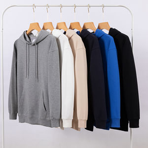เสื้อฮู้ดแบบสวมหัวสำหรับผู้ชายเสื้อมีฮู้ดแบบสวมหัวมีฮู้ดแบบแห้งเร็วสไตล์สตรีทแวร์ผ้าคอตตอน100% สำหรับผู้ชายระบายอากาศได้ดี - Product Image 1