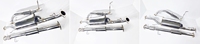 Nouveau système d'échappement performance Cat-Back Valvetronic en acier inoxydable 304 (simple ligne) pour KIA TASMAN Pickup Truck / MAINTEC Bolt-On