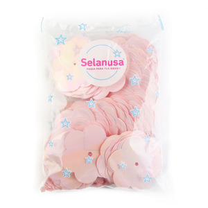 เลื่อมพิเศษรูปร่างตรงกลางหลุมสี selanusa - Product Image 1