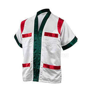 Chaqueta de Boxeo Personalizada para Hombre - Entrenamiento de MMA y Kick Boxing, Satén/Poliéster, Color y Logotipo Personalizados - Product Image 5