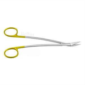 Fourniture d'usine professionnelle ciseaux à iris dentaires droite incurvée fabricant d'instruments chirurgicaux en acier inoxydable de haute qualité - Product Image 4