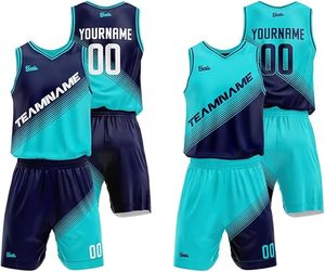 Uniformes réversibles personnalisés de short et maillot de basket-ball uniformes en polyester industrie des vêtements de sport uniformes de haute qualité avec logo imprimé - Product Image 5