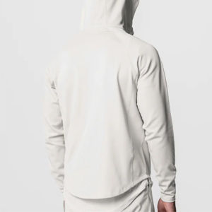Sweat à capuche respirant pour hommes et femmes Vêtements de sport évacuant l'humidité en 100 coton pour la salle de sport et l'extérieur - Product Image 5