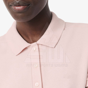 Servicio OEM de Ropa Juvenil, Camiseta Casual de Punto Transpirable para Mujer, de Alta Calidad, Ecológica, de Manga Corta - Product Image 2