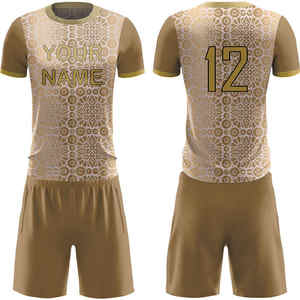 Camiseta de fútbol de poliéster 100% de alta calidad, ropa deportiva suave transpirable, uniformes OEM personalizados, nuevos conjuntos de estilo, fabricante directo - Product Image 6