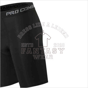 FANTASY WEAR 2026 Pantalones Cortos de Compresión para Hombre, Elásticos en 4 Direcciones, para Entrenamiento, con Logotipo Personalizado al por Mayor, Certificación CE ISO - Product Image 3