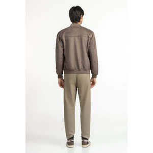 เสื้อแจ็คเก็ต PU สไตล์วินเทจสำหรับฤดูใบไม้ร่วงและฤดูใบไม้ผลิ คอตั้ง ปิดด้วยซิป กันน้ำ ทรงปกติ ไซส์ XS - Product Image 2