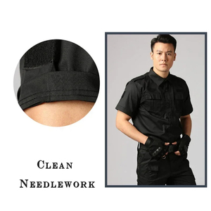 Security <b>Guard</b> Workshop Outdoor Training <b>Uniforms</b> Summer Autumn Short & Long Sleeve Options - Product Image 4