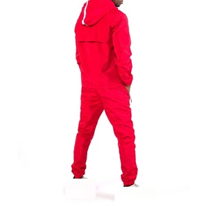 Chándal personalizado de nailon y poliéster para el verano, chándal térmico de dos piezas para correr, conjuntos de chaqueta cortavientos para hombre, chándal - Product Image 6