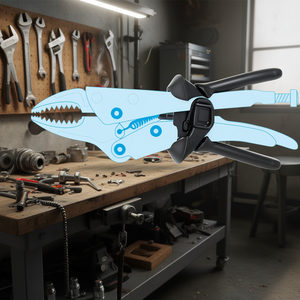 Alicates de Presión con Mordazas Curvas Estándar Facom - Product Image 3