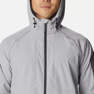 Veste softshell pour homme respirante, coupe performante avec des caractéristiques réglables et fermeture éclair intégrale, vestes softshell d'hiver pour homme - Product Image 4