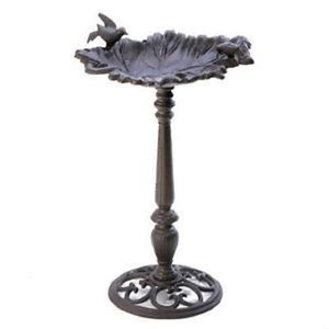 Modern Eco-Friendly Metal Gray <b>Bird</b> <b>Feeder</b> <b>Stand</b> Quality Home Garden Decor with Creative New Pattern on Sale! - Product Image 2