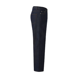 Pantalones Vaqueros de Mezclilla de Pierna Recta, Lavado Oscuro, Cintura Alta, Corte Regular, Algodón, Estilo Casual Otoñal para Hombre 2026 - Product Image 5