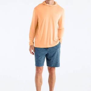 Sudadera con Capucha de Pesca para Hombre, Diseño Personalizado, Manga Larga, Transpirable, Impermeable, con Protección Solar UPF 50, MOQ Bajo, Tela Suave Personalizada - Product Image 4