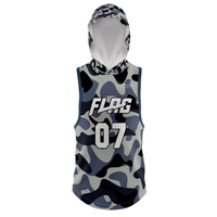 Uniforme de football américain 7v7 personnalisé OEM, imprimé par sublimation, tissu respirant Dry-fit 100 % polyester/spandex, idéal pour l'été