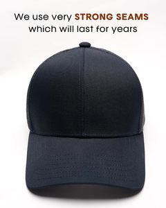 Casquette de baseball unie non construite avec broderie personnalisée Casquette de papa pour femmes Casquette de camionneur unisexe en coton imperméable à l'eau-pour la fête - Product Image 4